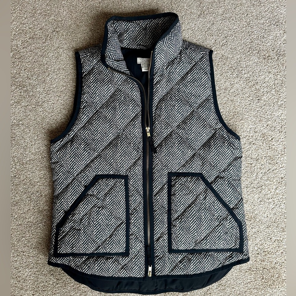 Jcrew Quilt Vest